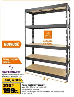 OBI Regał magazynowy Metalkas oferta
