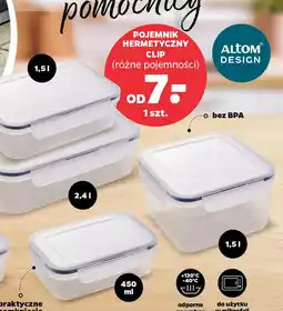 Netto Pojemnik hermetyczny Clip Altom Design oferta