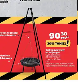 Netto Grill regulowany na trójnogu oferta