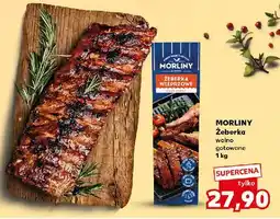 Kaufland Żeberka wieprzowe wolno gotowane Morliny oferta