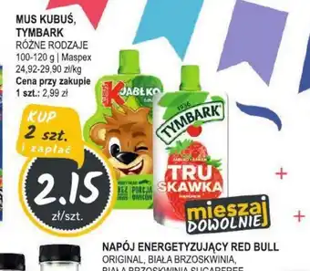 Słoneczko Mus Kubuś, Tymbark oferta
