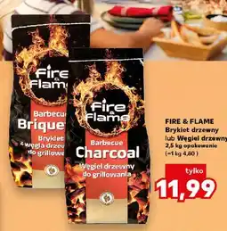 Kaufland Brykiet grillowy Fire & Flame oferta