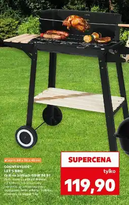 Kaufland Grill na kółkach 48 cm K-Classic Countryside oferta