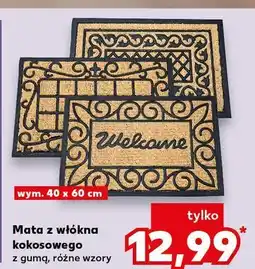 Kaufland Wycieraczka z włókna kokosowego 40 x 60 cm oferta