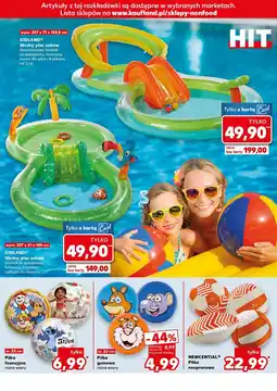Kaufland Wodny plac zabaw 257 x 61 145 cm Kidland oferta