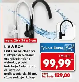 Kaufland Bateria kuchenna Liv & Bo oferta