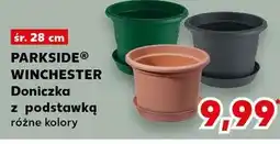 Kaufland Doniczka z podstawką 28 cm Parkside oferta
