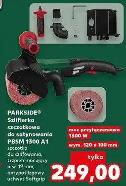 Kaufland Szlifierka szczotkowa 1300w Parkside oferta