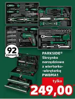 Kaufland Skrzynka narzedziowa Parkside oferta