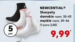 Kaufland Skarpety damskie 35-43 Newcential oferta