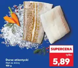 Kaufland Dorsz atlantycki filet ze skórą oferta
