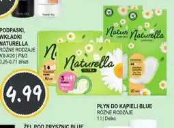 Słoneczko Podpaski, wkładki Naturella oferta