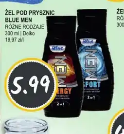 Słoneczko Zel pod prysznic Blue Men oferta