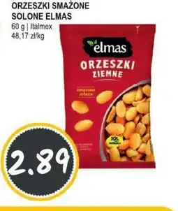 Słoneczko Orzeszki smażone solone Elmas oferta