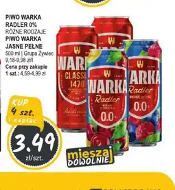 Słoneczko Piwo Warka oferta