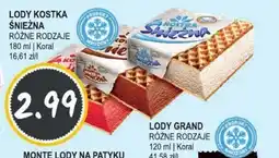 Słoneczko Lody Kostka Snieżna oferta