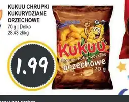 Słoneczko Kukuu Chrupki Kukurydziane Orzechowe oferta