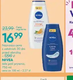 SuperPharm Zel pod prysznic Nivea oferta