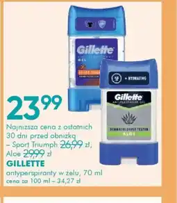 SuperPharm Antyperspirant w żelu Gillette oferta