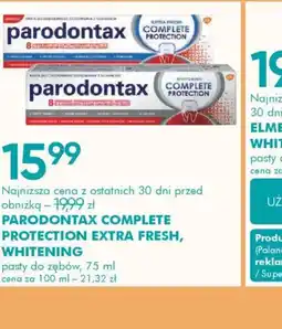 SuperPharm Parodontax Complete Protection Extra Fresh, Whitening oferta