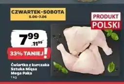 Netto Ćwiartka tylna z kurczaka Sztuka Mięsa Netto oferta