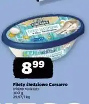 Netto Filety śledziowe w sosie śmietankowym Corsarro oferta