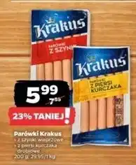 Netto Parówki z piersi kurczaka Krakus Animex oferta