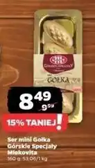 Netto Gołka zakopiańska mini Mlekovita Zakopiańskie Specjały oferta