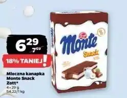 Netto Baton mleczny Zott Monte Snack oferta