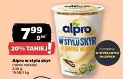 Netto Jogurt wanilia Alpro Skyr Style oferta