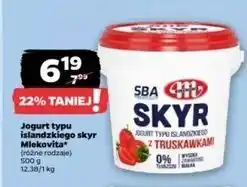 Netto Jogurt skyr z truskawkami Mlekovita Sba oferta