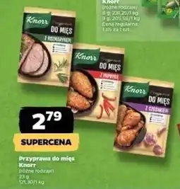 Netto Przyprawa do mięs z czosnkiem Knorr oferta