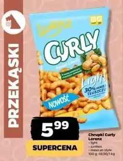 Netto Chrupki Lorenz Curly Jumbos oferta