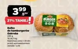 Netto Bułki do hamburgerów Oskroba oferta