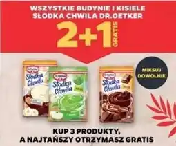 Netto Kisiel jabłkowy Dr. Oetker Słodka Chwila oferta