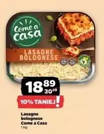 Netto Lasange bolonese Come A Casa oferta