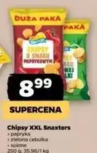 Netto Chipsy zielona cebulka Snaxters oferta