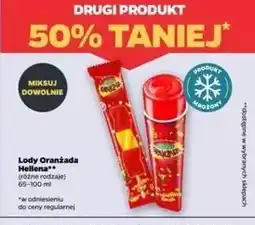 Netto Lód w tubce Hellena Oranżada oferta