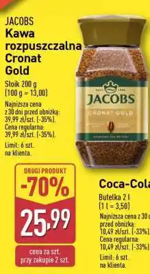 ALDI JACOBS Kawa rozpuszczalna Cronat Gold oferta