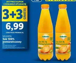 Lidl SOLEVITA Sok 100% pomarańczowy oferta