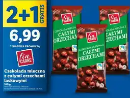Lidl Czekolada mleczna z całymi orzechami laskowymi oferta