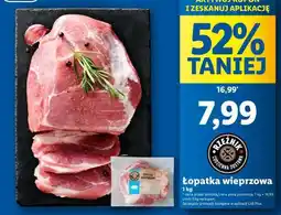 Lidl łopatka wieprzowa oferta