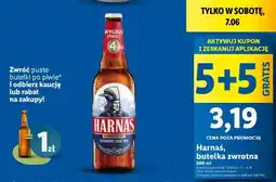 Lidl Harnaś, butelka zwrotna 500 ml oferta