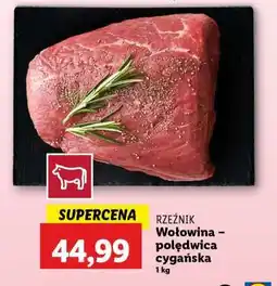 Lidl Wołowina - polędwica cygańska oferta