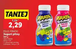 Lidl PILOS PIRATKI Jogurt pitny oferta