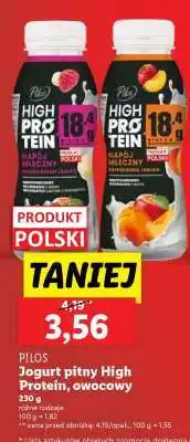 Lidl PILOS Jogurt pitny High Protein, owocowy oferta