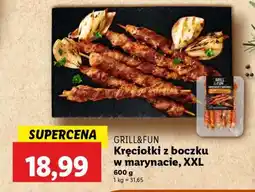 Lidl GRILL&FUN Kręciołki z boczku w marynacie, XXL oferta