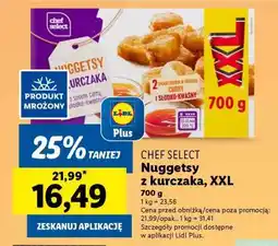 Lidl CHEF SELECT Nuggetsy z kurczaka, XXL oferta