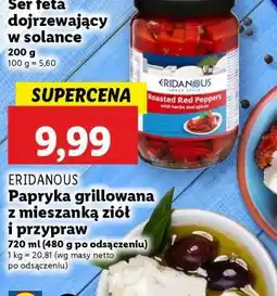 Lidl ERIDANOUS Papryka grillowana z mieszanką ziół i przypraw oferta