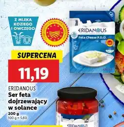 Lidl ERIDANOUS Ser feta dojrzewający w solance oferta